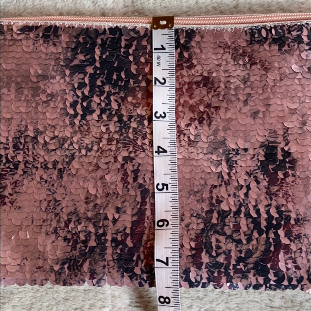 Paper Source Blush Sequined Pouch - Picture 9 of 10